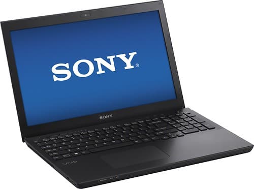 Angle Standard. Sony - VAIO S Series 15.5" Laptop - 8GB Memory - 750GB Hard Drive - Black.