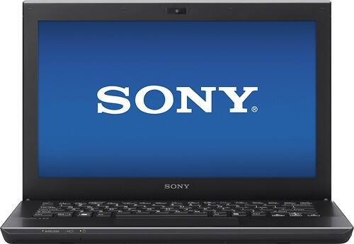 Front Standard. Sony - VAIO S Series 13.3" Laptop - 6GB Memory - 750GB Hard Drive - Black.