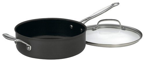 Best Buy: Cuisinart Classic 5.5 Quart Saute Pan with Helper handle and cover  Silver 8333-30H