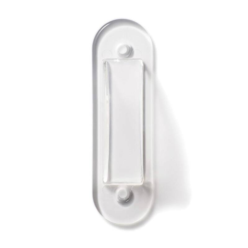 Angle. Westek - Westek Clear Plastic Toggle Switch Guard 2 pk - Clear.