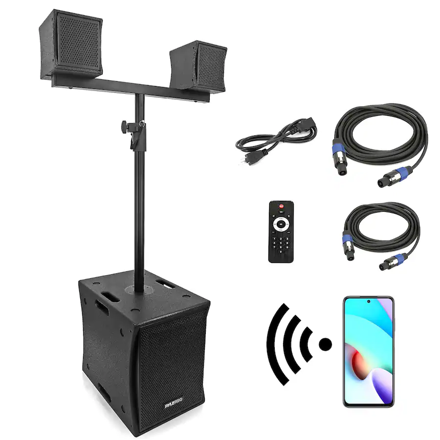 PYLE Line Array Column Speaker Professional and None PCS1025B