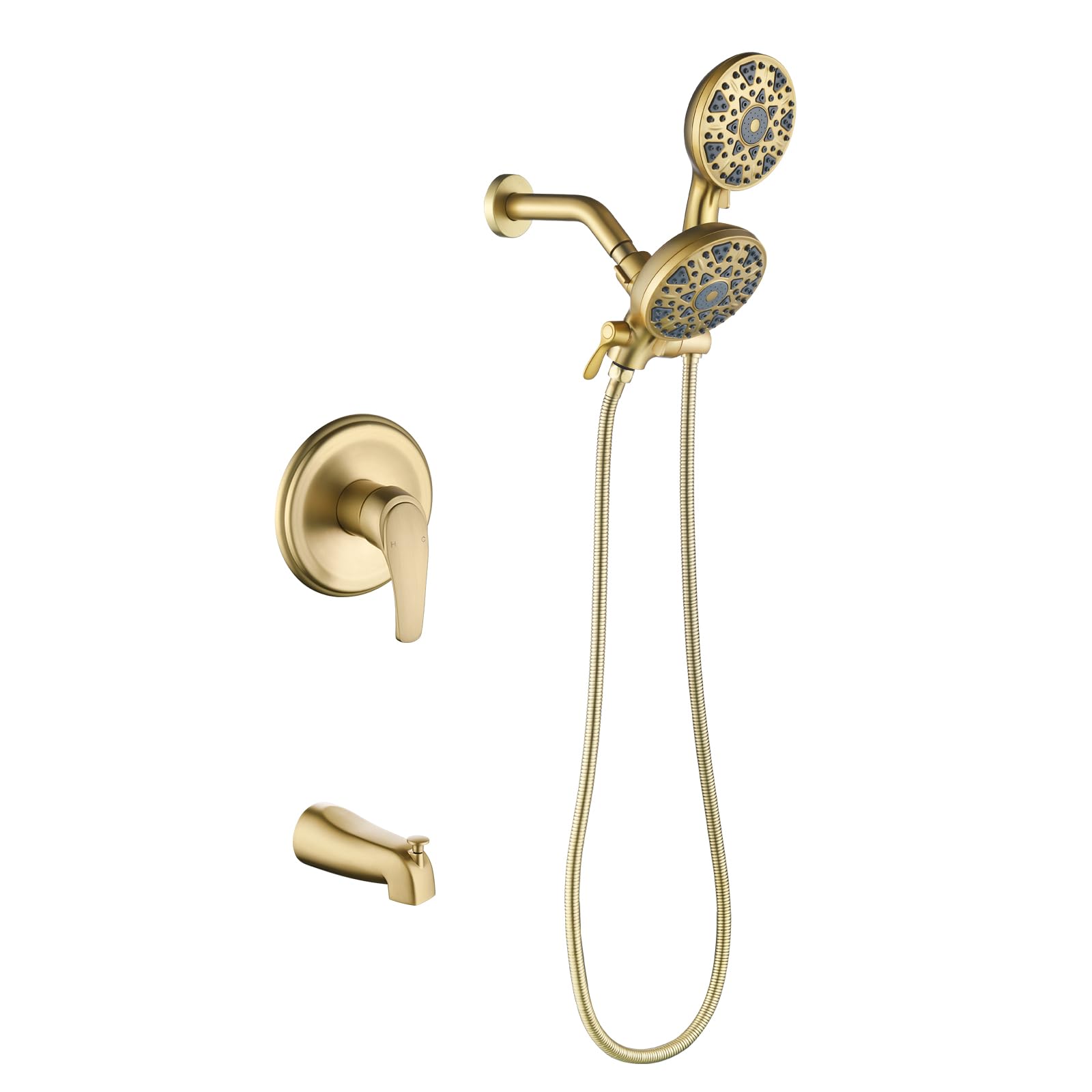 Brushed Gold-With tub spout