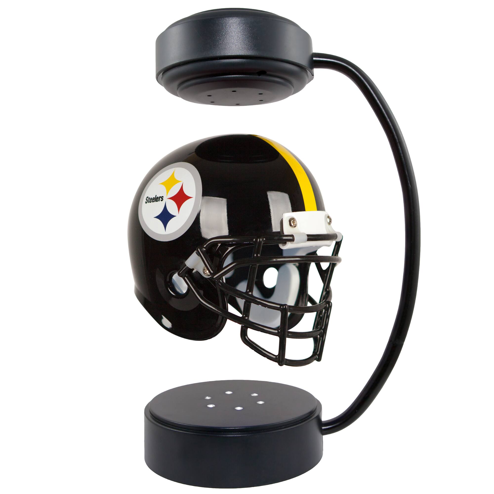 Alt View 2. Pegasus - Pittsburgh Steelers Hover Team Helmet - Black.