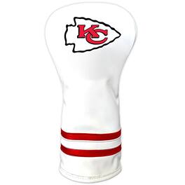 Team Golf - Kansas City Chiefs Vintage Driver Golf Headcover - White