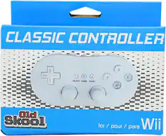 CLASSIC CONTROLLER + I + SELECT HOME START y X a a Old Skool for / pour / para Wii