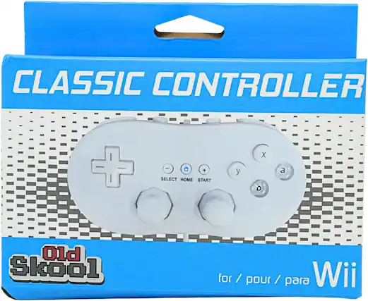 CLASSIC CONTROLLER + I + SELECT HOME START y X a a Old Skool for / pour / para Wii