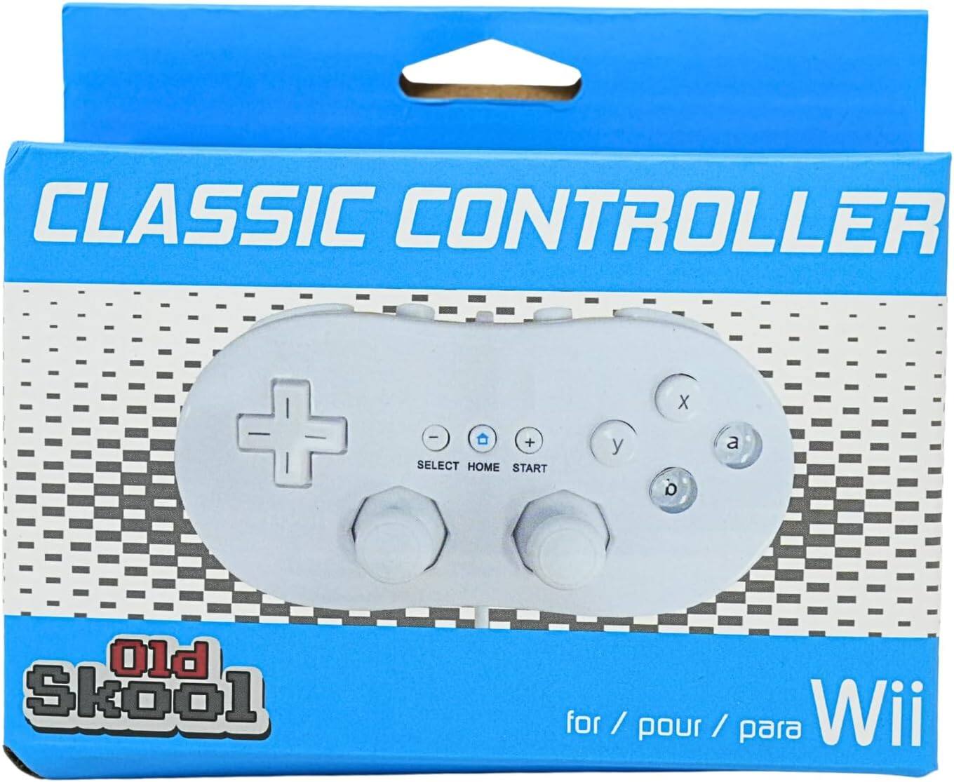 CLASSIC CONTROLLER + I + SELECT HOME START y X a a Old Skool for / pour / para Wii