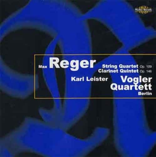 Vogler Quartet - String Quartet Op 109 / Clarinet Quintet Op 146   - COMPACT DISCS [CD] price history on PriceWatchPro