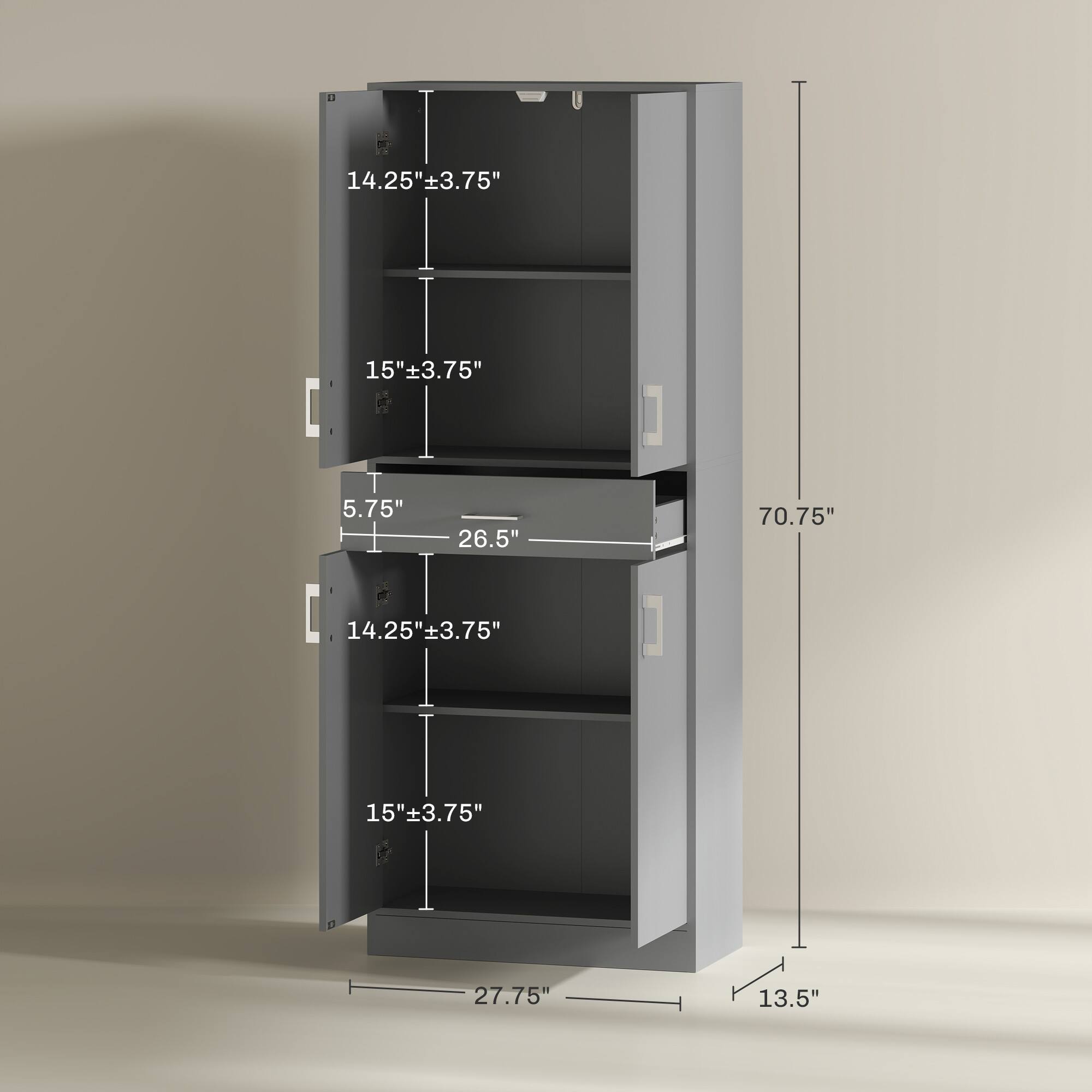 14.25"3.75" 15"3.75" 5.75" 26.5" 70.75" 14.25"3.75" 15"3.75" 27.75" 13.5"