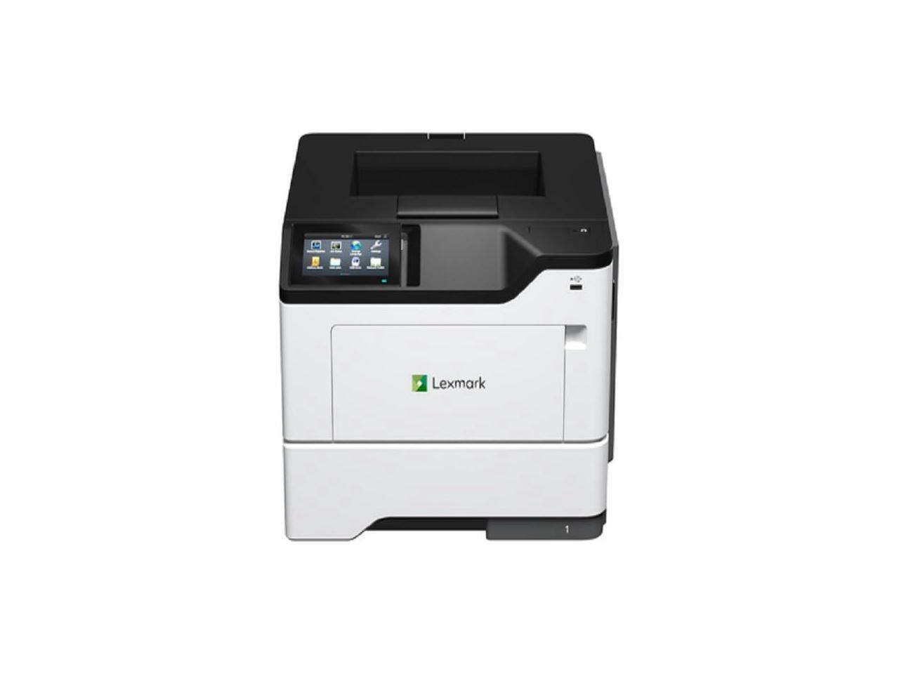 Alt View 8. Lexmark - Lexmark MS632dwe Desktop Wired Laser Printer - Monochrome - TAA Compliant - 50 ppm Mono - 1200 x 1200 dpi Print - 650 - Monochrome.
