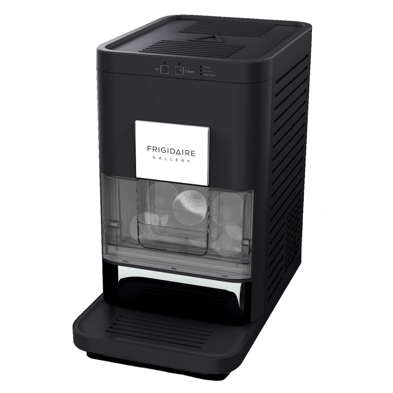 Frigidaire - Touch-Control Artisanal Sphere-Shaped Clear Ice Maker - Black