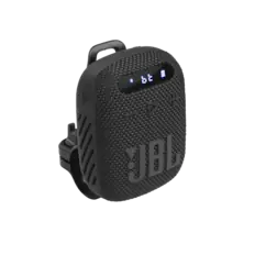 Front. JBL - JBL WIND3 FM Bluetooth handlebar speaker - BLACK - Black.
