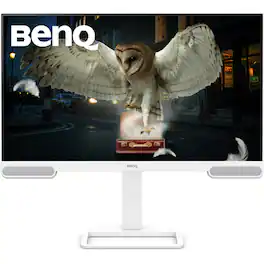 BenQ - Refurbished Excellent - EW2790Q 27” 2K QHD IPS Premium Monitor 5ms, 1ms, 100Hz, HDR, Built-in 5W Speakers, HDMI, Integrated USB Hub & Speakers - White
