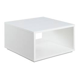 Convenience Concepts - Northfield Admiral Square Coffee Table - White