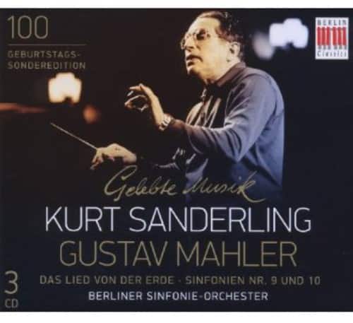Kurt Sanderling - Symphonies 9 & 10  - COMPACT DISCS