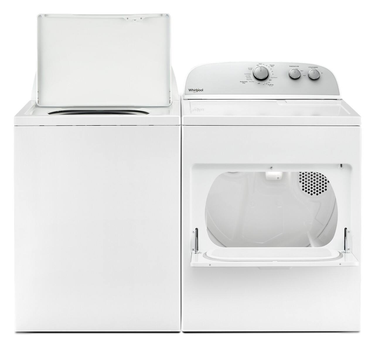 Alt View 17. Whirlpool - 3.8 Cu. Ft. High Efficiency Top Load Washer with 2 in 1 Removable Agitator - White.