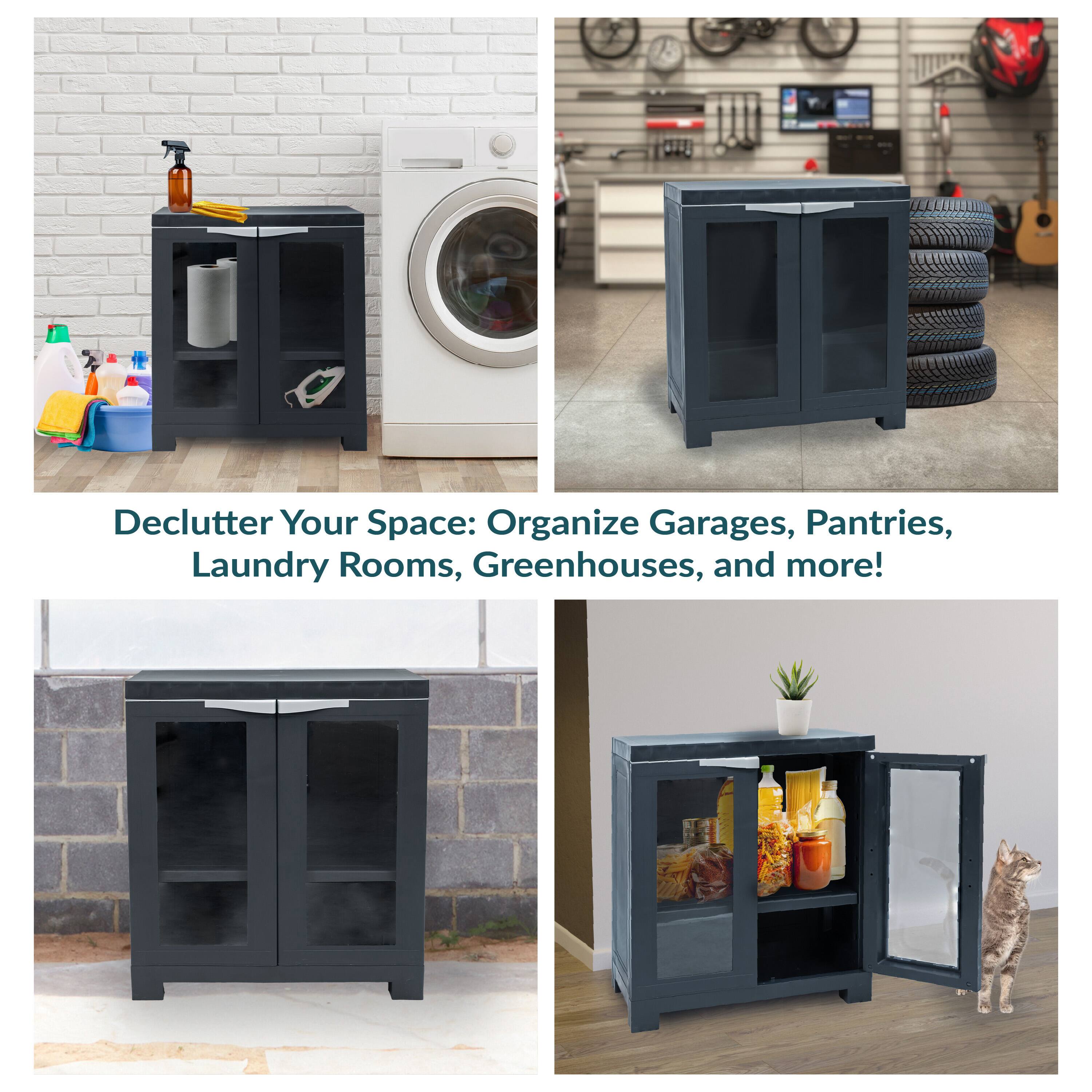 Declutter Your Space: Organize Garages, Pantries, Laundry Rooms, Greenhouses, and more!