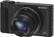 Left. Sony - Cyber-Shot HX90V 18.2-Megapixel Digital Camera - Black.