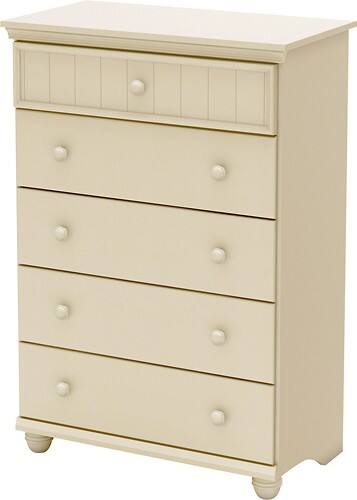 Front Standard. South Shore - Hopedale 5-Drawer Chest.