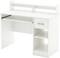 South Shore - Axess Computer Desk - White-Front_Standard