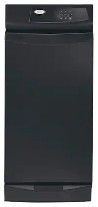 Whirlpool - 1.4 Cu. Ft. Convertible Trash Compactor - Black