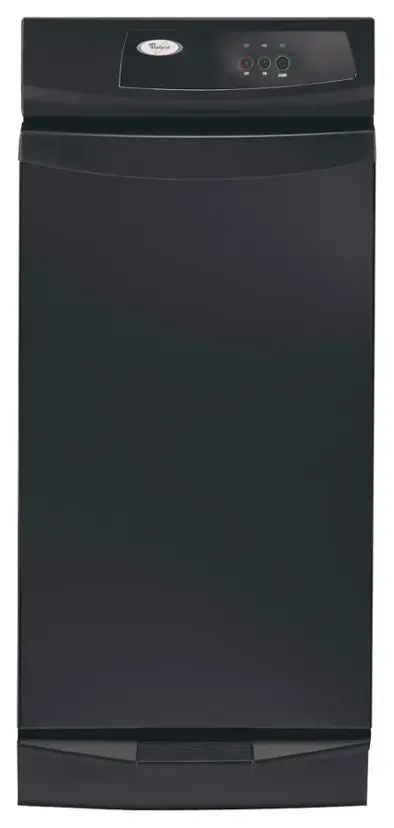 Whirlpool - 1.4 Cu. Ft. Convertible Trash Compactor - Black