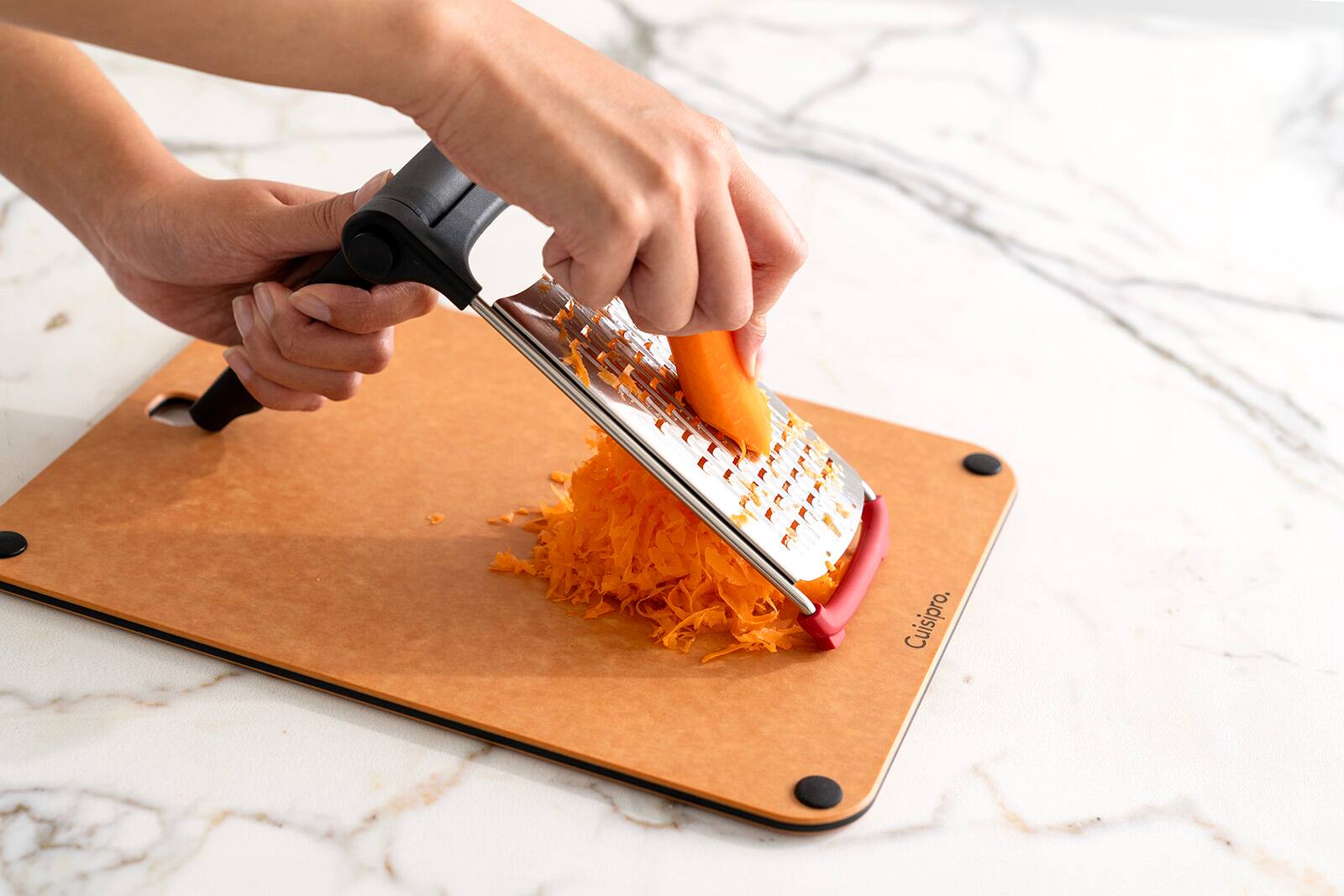 Alt View 2. Cuisipro - Surface Glide Technology Folding Grater, Coarse - Black.