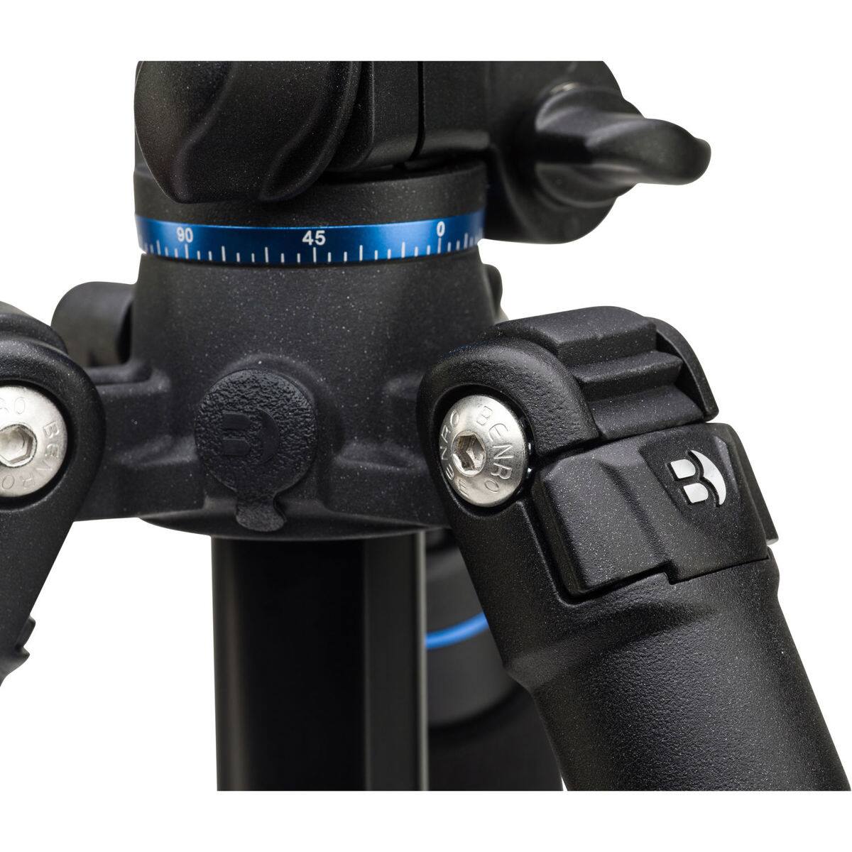Alt View 7. Benro - Benro Go Plus FGP28A 4-Section Al Travel Tripod with Monopod, 65.2" Height.