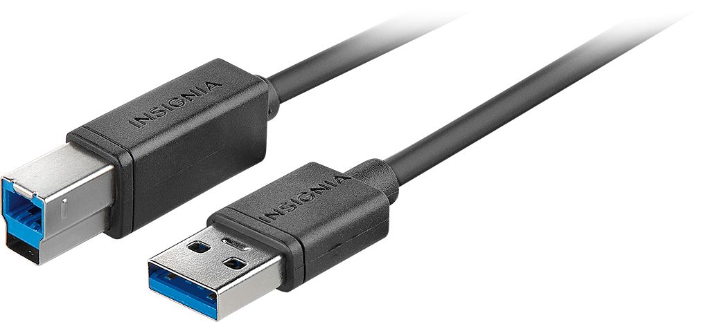 3' USB Hard Drive Cable Black NS-PU3035AB - Best