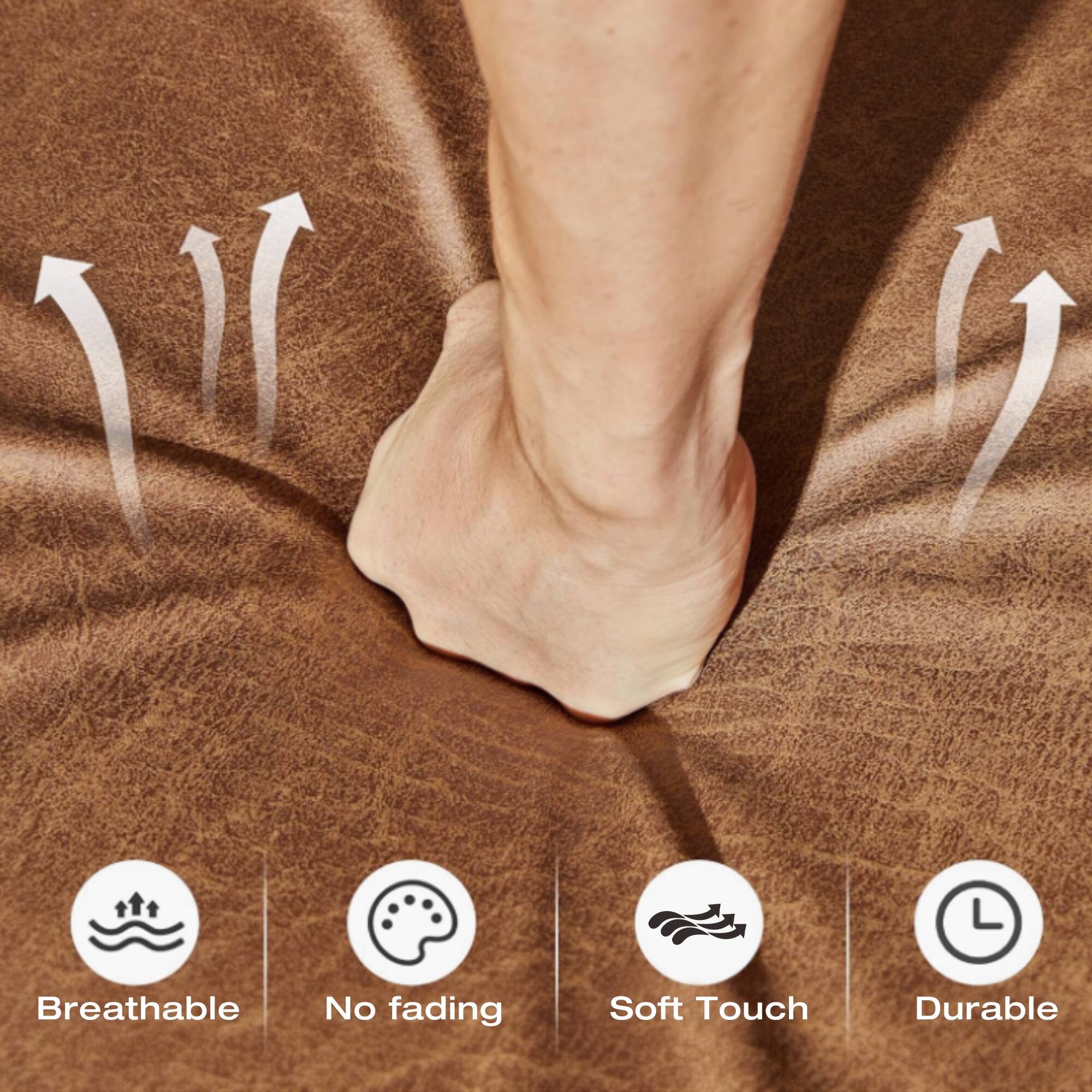 1. Breathable
2. No fading
3. Soft Touch
4. Durable