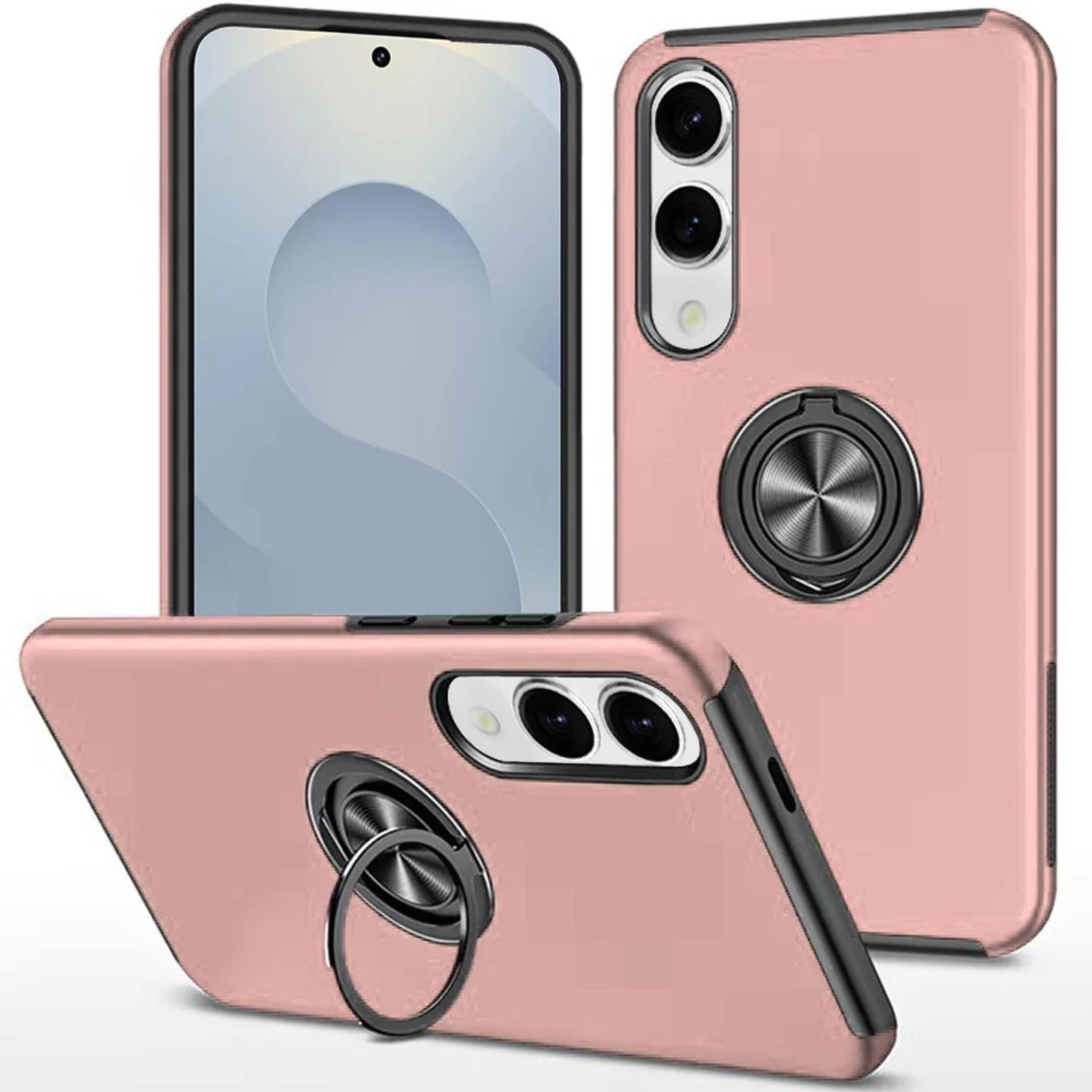 Kitcheniva Dual Layer Shockproof Magnetic Ring Stand Phone Case With ...