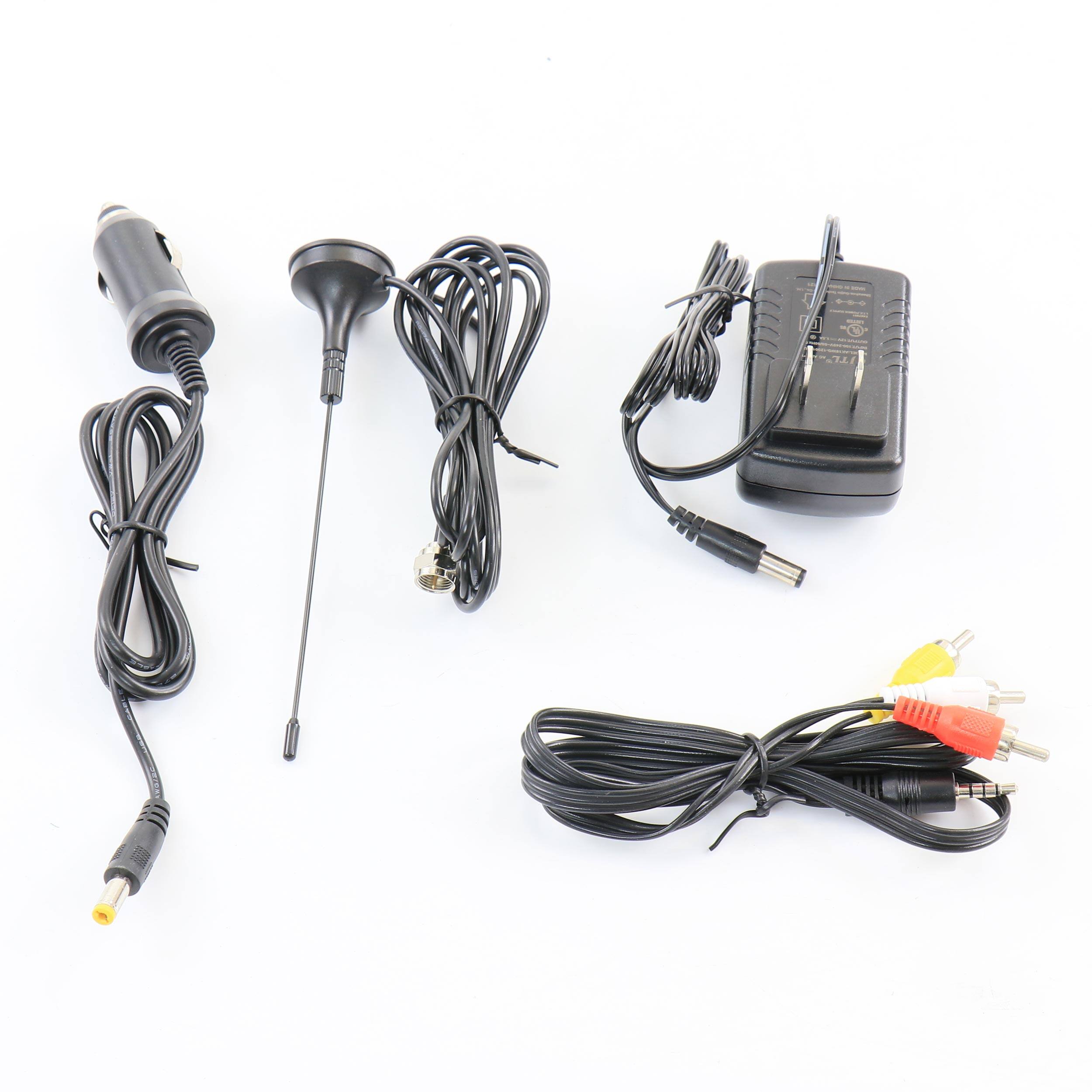 Alt View 4. beFree Sound - beFree Sound Portable Rechargeable 14" LED TV with HDMI, SD/MMC, USB, VGA, AV In/Out and Built-in Digital Tuner in Blue - Blue.