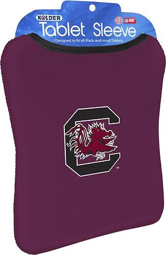 Angle Standard. Kolder - South Carolina Snug Sleeve for Apple® iPad® and Most Tablets.