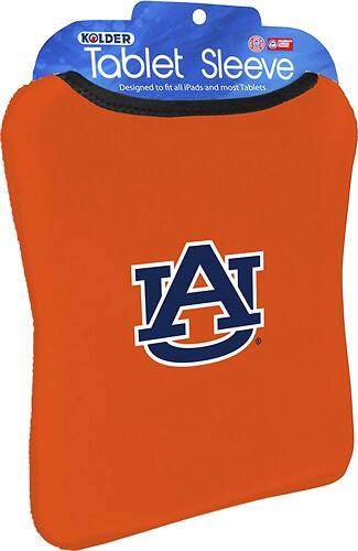 Angle Standard. Kolder - Auburn Snug Sleeve for Apple® iPad® and Most Tablets.