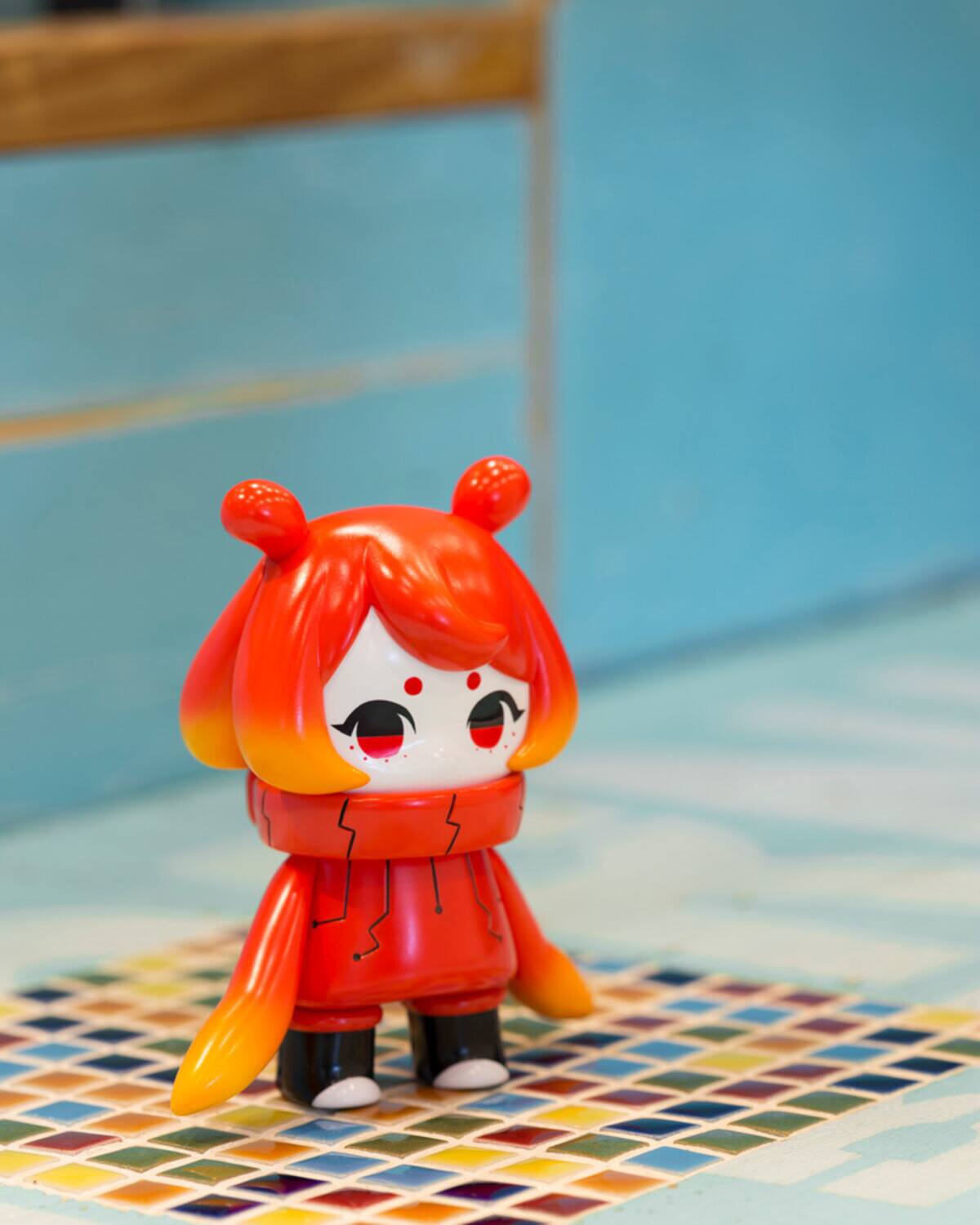 Alt View 2. PopMarket - Kotobukiya - Hinomoto Heavy Industries - Ocean Exploration Robot Denshitako No. 3 (Normal Version)   - Collectibles - Multicolor.