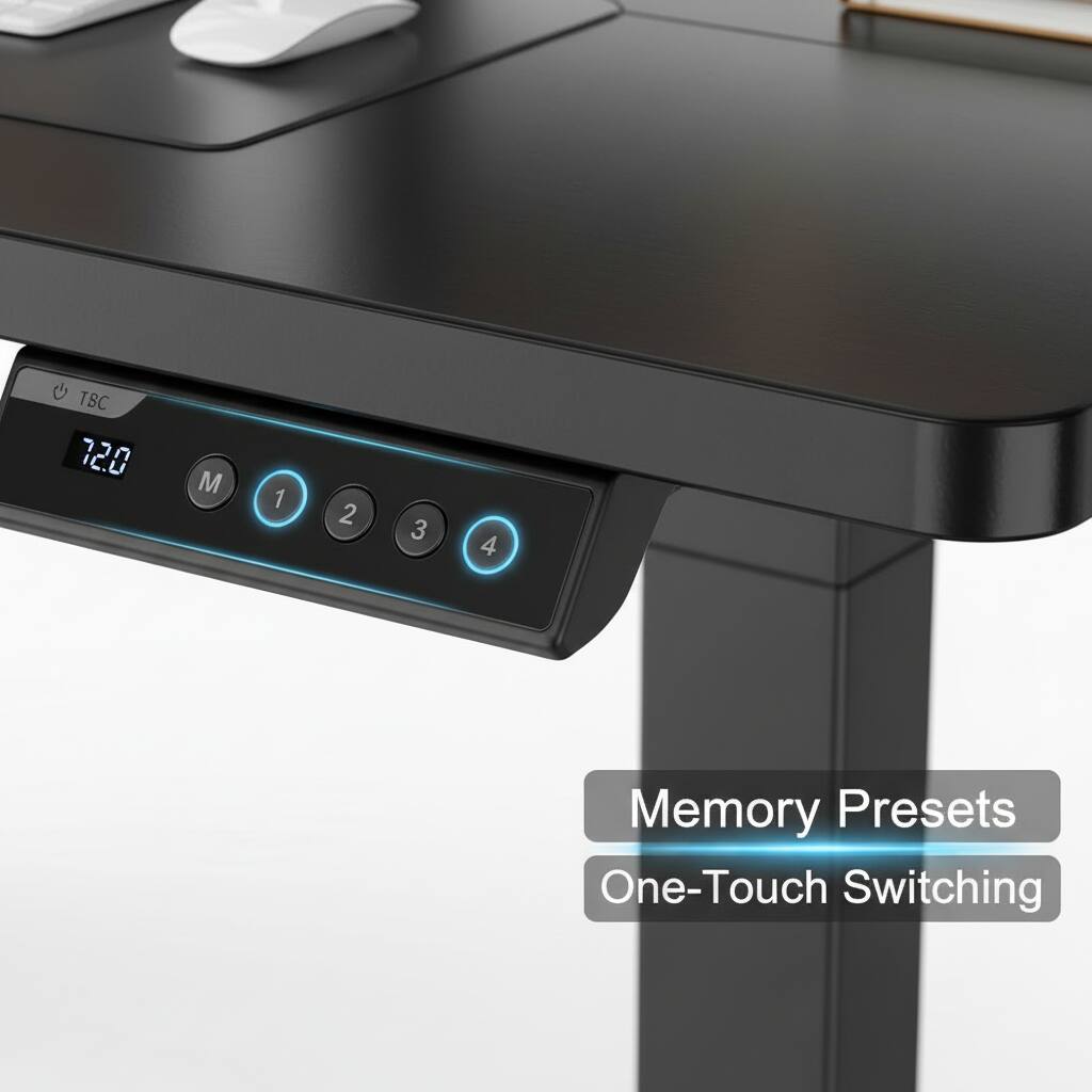 TSC 12.0 M 1 2 3 4 Memory Presets One-Touch Switching