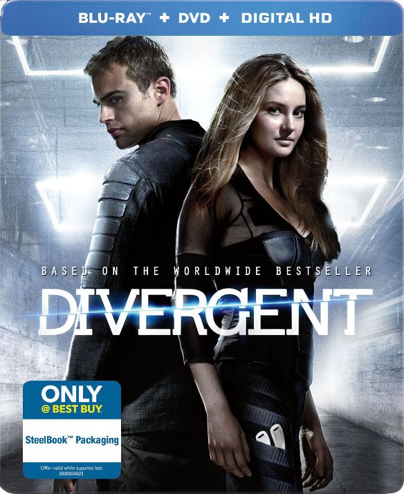  Divergent [Includes Digital Copy] [Blu-ray/DVD] [SteelBook] [Only @ Best Buy] [2014]