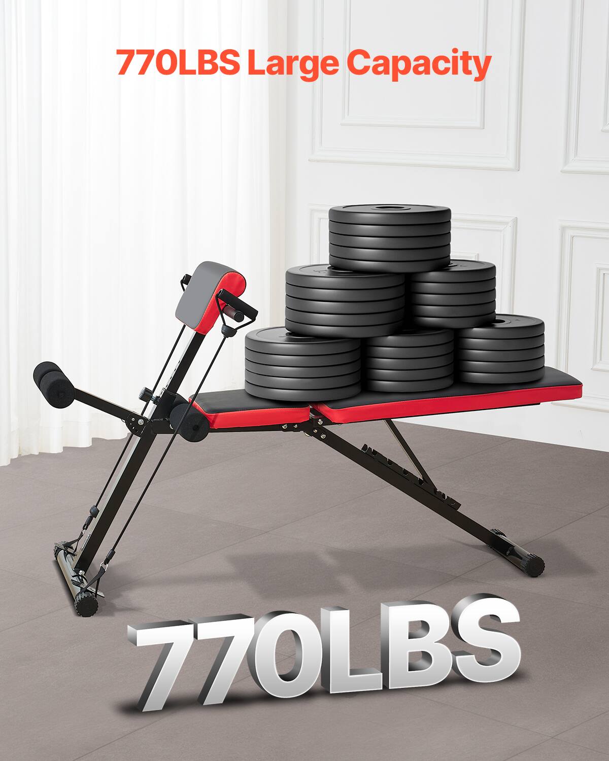 770LBS Large Capacity

770LBS