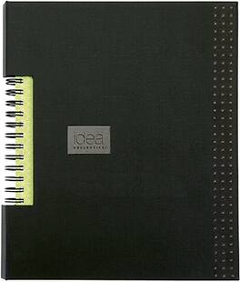 TOPS - Oxford Idea Collective 1-Subject Professional Notebooks, 5.8" x 8.3", College Ruled, 80 Sheets - Black