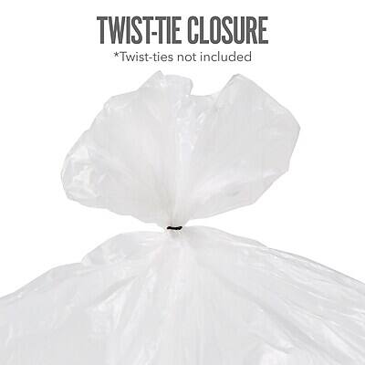 TWIST-TIE CLOSURE  
*Twist-ties not included