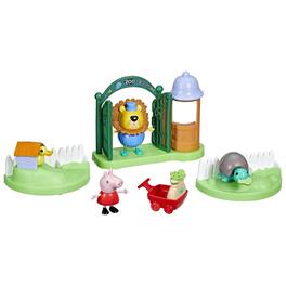 Hasbro - Peppa Pig Dat at The Zoo 3 Inch Figure Playset - Pink