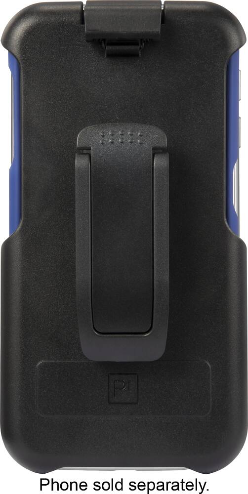 Best Buy Platinum™ Holster Case With Kickstand For Samsung Galaxy S6 Cell Phones Victoria Blue 6299