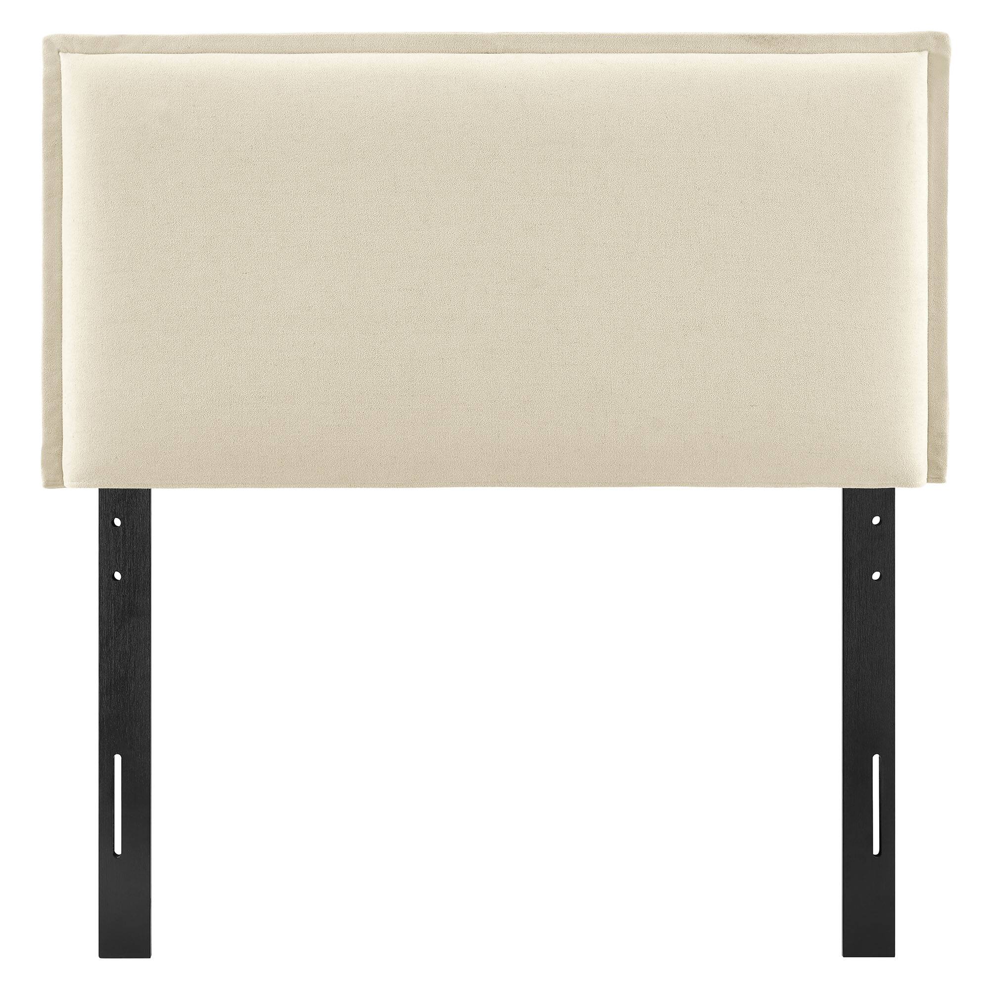 Alt View 2. Modway - Camille Upholstered Linen Blend Headboard by Modway - Linen.