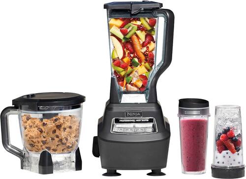 Alt View 13. Ninja - Mega Kitchen System 72-Oz. Blender - Black.