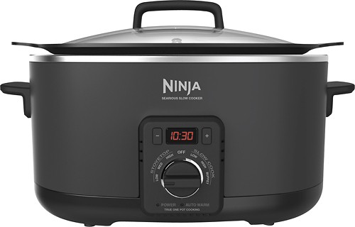 Ninja Slow Cooker Model SCR-05 Mini Warmer Black 35W Kitchen