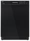 LG - 24" Built-In Dishwasher - Black-Front_Standard