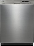 Front Zoom. LG - 24" Tall Tub Built-In Dishwasher with Stainless Steel Tub - Stainless steel.