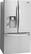 Angle Standard. LG - 32.5 Cu. Ft. French Door Refrigerator with Thru-the-Door Ice and Water - Stainless-Steel.