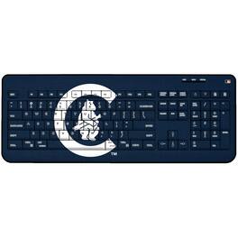 Keyscaper - Chicago Cubs 1911 Cooperstown Solid Design Wireless Keyboard - Multicolor