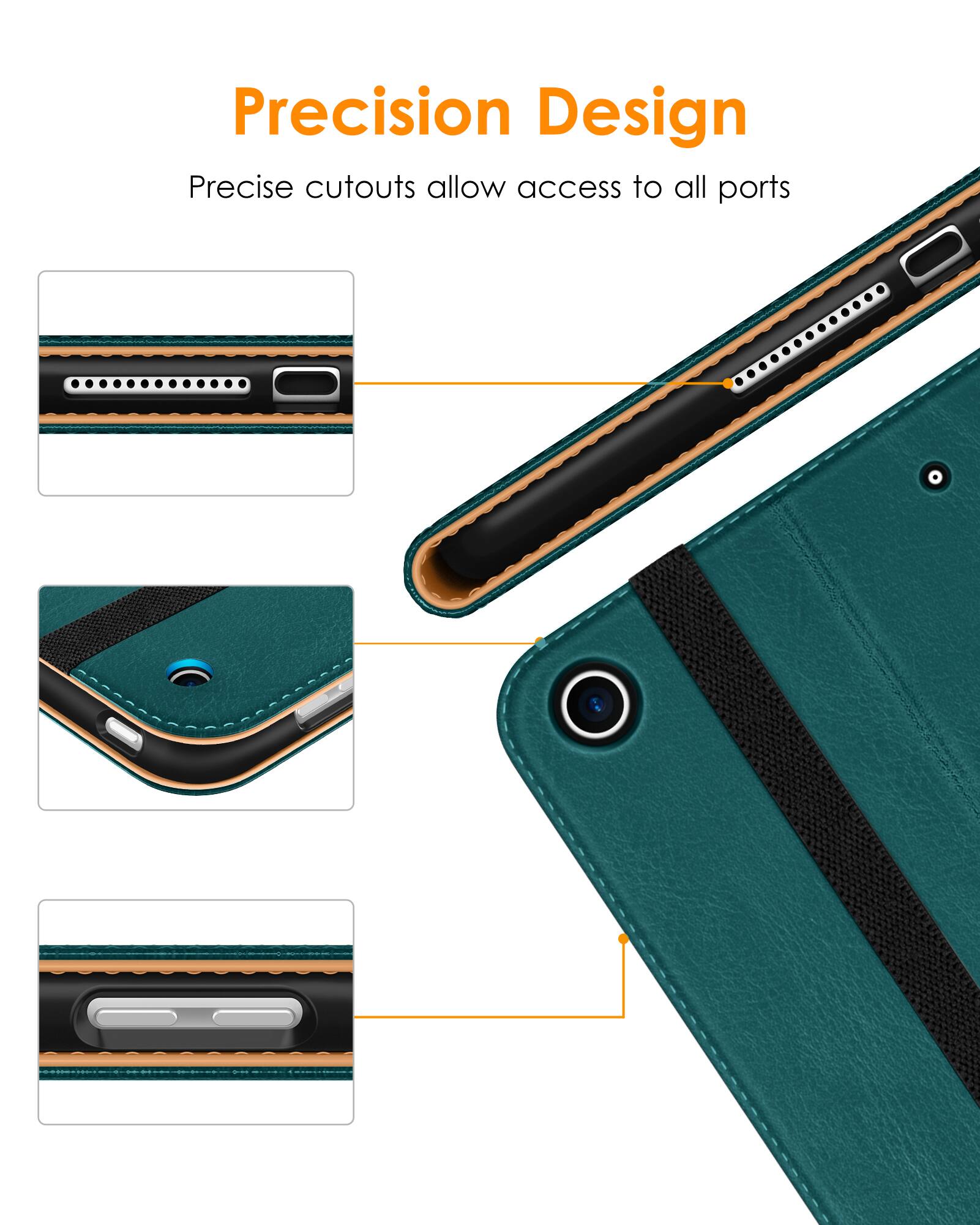 Precision Design  
Precise cutouts allow access to all ports